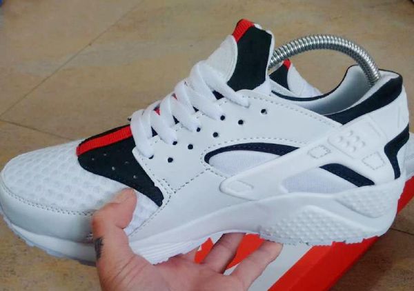 

classical air run huarache 1 running shoes triple white black red gold huaraches men womens sport sneakers -05