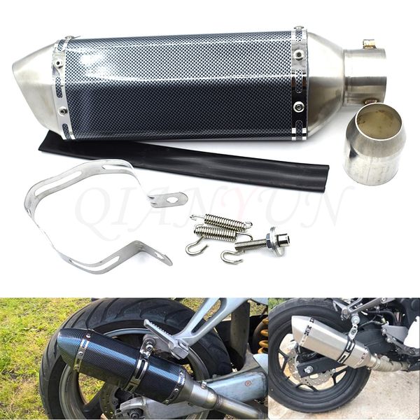 

for 38-51mm motorcycle exhaust muffler pipe scooter dirt pit bike tube for gsx1400 gsf650 gsx650f gsx1250 f/sa gsx-r1000