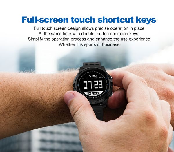 

mowell brand new gps watch with built-in multiple motion calculation modes operating hours 5-7 days battery capacity 300mah