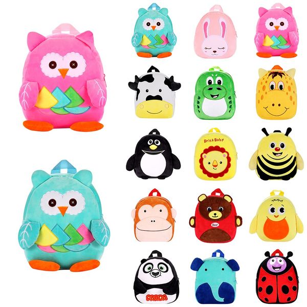 

new 3d children school bags cartoon backpack children girls penguin school backpack boy mochila infantil backpacks d2