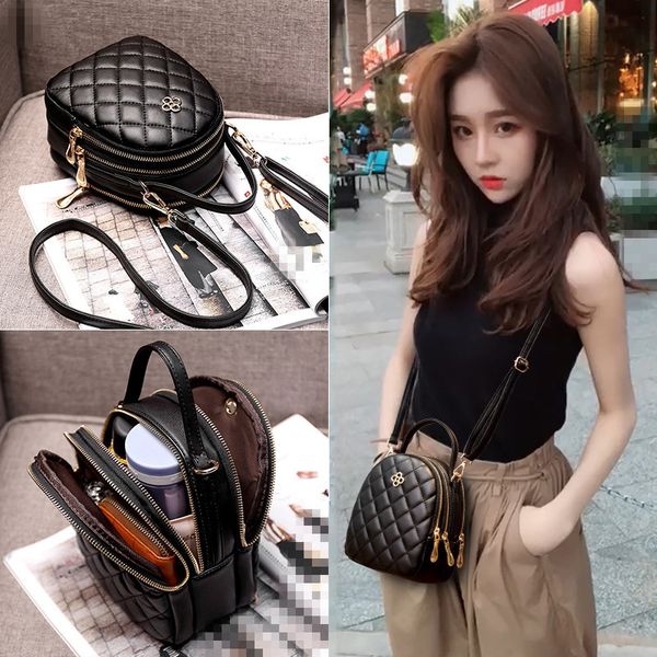 

2019 новые дамы плеча сумку моды кожа женская сумка сумка на молнии женщин