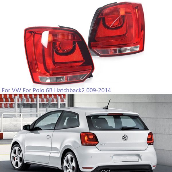 

ytclin задний фонарь для vw polo 6r хэтчбек 2009-2013 задний стоп сигнал стоп задний фонарь заднего хода стайлинга автомобилей