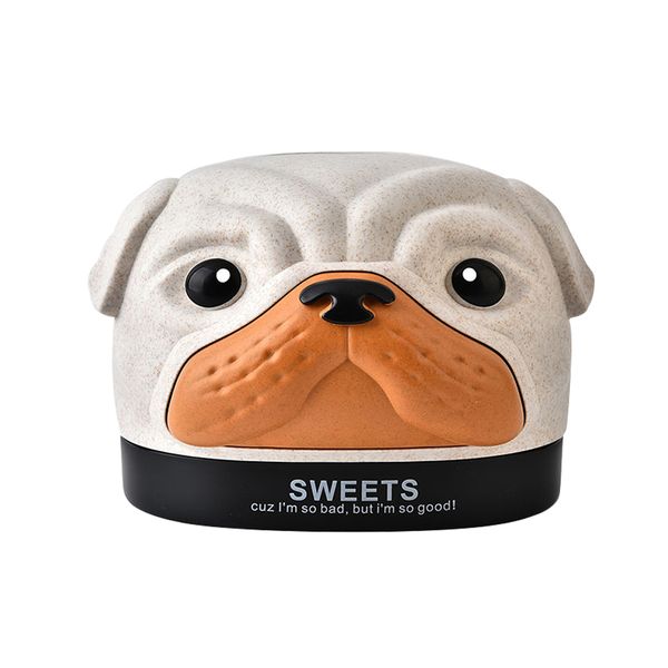 

1 pc decorative creative pp cute cartoon tissue box holder pot for desks car bedroom bathroom