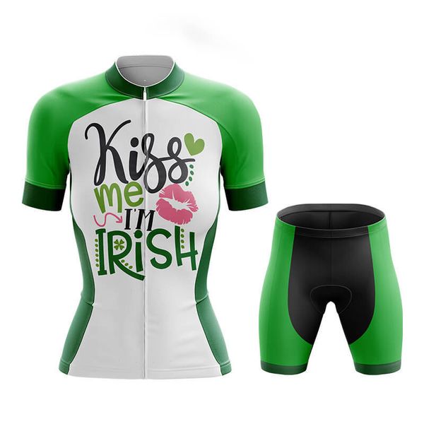 

kiss me - женщины лето велоспорт set 100% полиэстер mtb велосипед shirt дышащей одежда велосипеда велоспорт одежда джерси установить, Black;blue