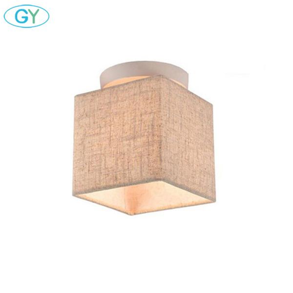 

industrial loft nordic e27 led ceiling lights,black white fabric shade ceiling lamp for pathway aisle corridor home decor luz