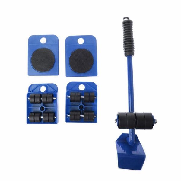 

heavy stuffs moving hand tools furniture transport lifter furniture mover tool sets 4 wheeled mover roller with 1 wheel bar