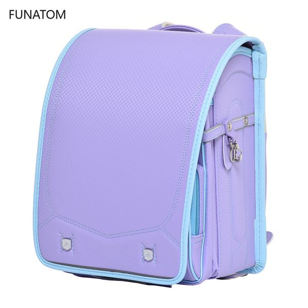 

children school bag for girls kid orthopedic school backpack for students bookbags japan pu randoseru baby bags new