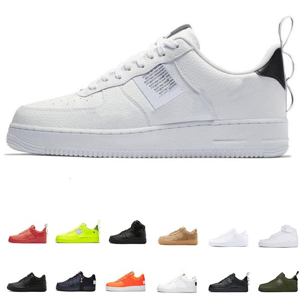 

one 1 dunk running shoes for men women black white pink mens sneakers ones high low cut wheat brown sports trainers with box