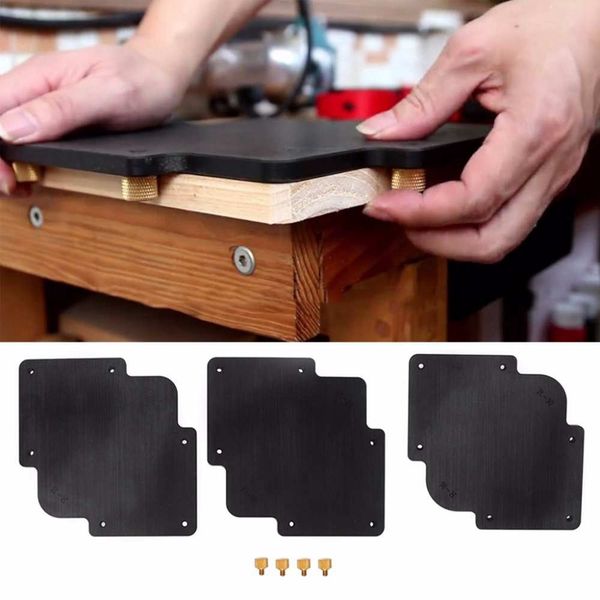 

3шт r round corner radius jig маршрутизатор шаблоны бакелит тарелка гравировальный станок