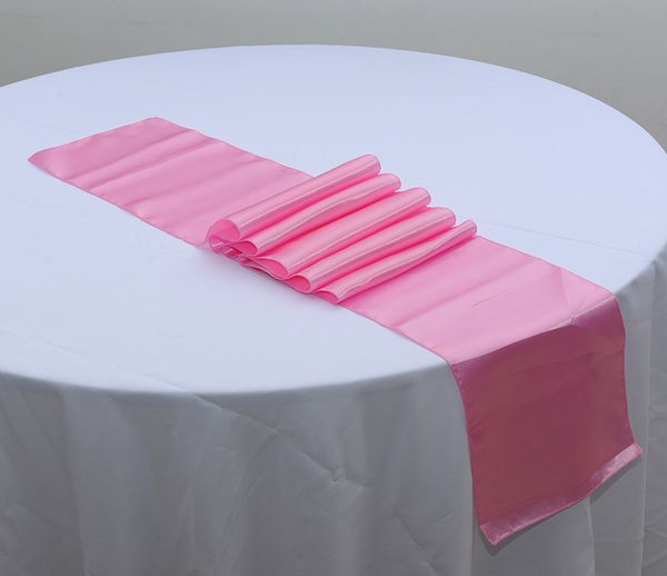 

satin table runner wedding banquet decoration- big red 10pcs