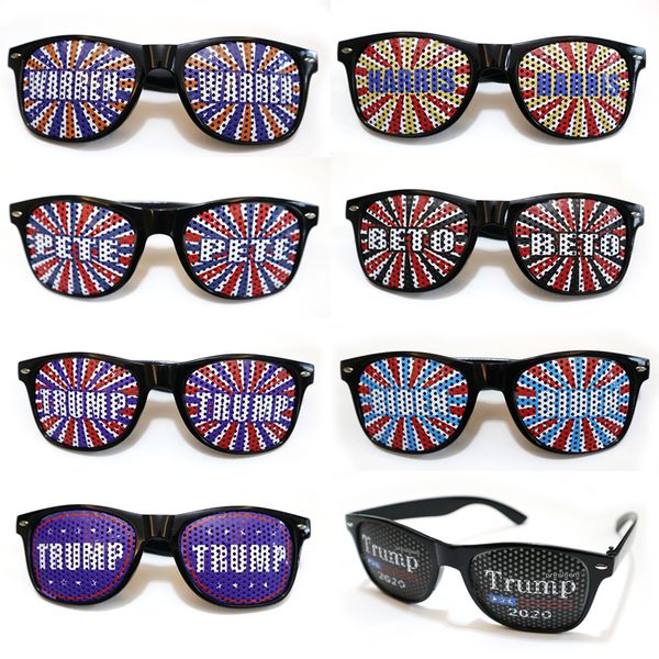 

designer sunglasses 8 styles trump 2020 glasses letter print fashion glasses outdoor travel beach sun glasses america great jy776, Blue