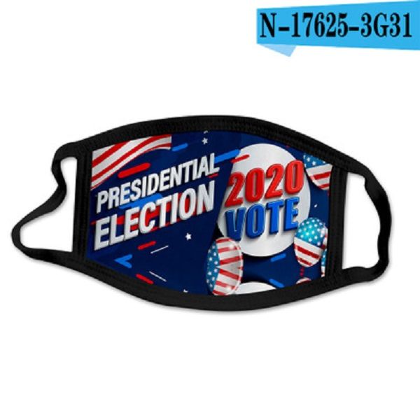 

more than 30 designs American 2020 presidental election vote trump mask cotton washable half face mask keep usa great make usa great again