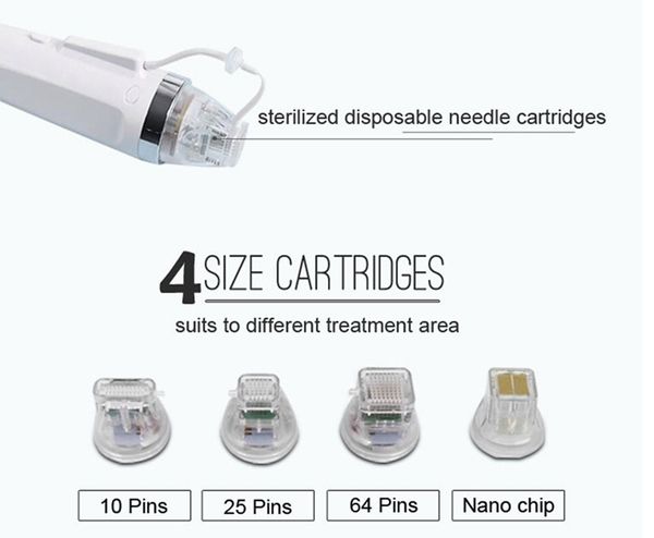 

micro needle cartridge 10/25/64/nano pins for fractional rf microneedle machine acne stretch marks removal skin rejuvenation