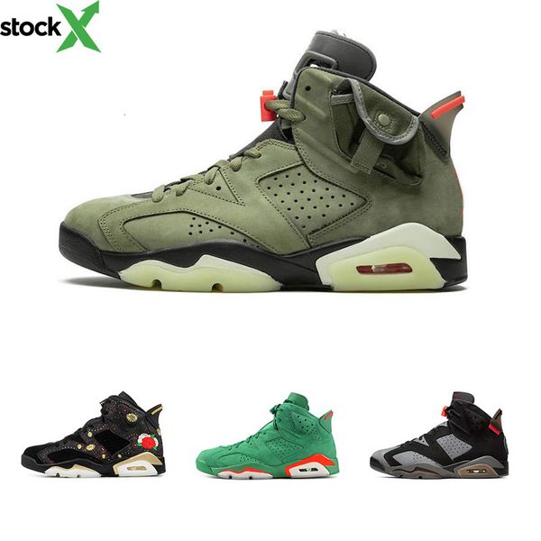 

new red 6 basketball shoes 2020 6s black infrared cny psg men women hombre fashion basket mens trainer sports sneakers size 7-13