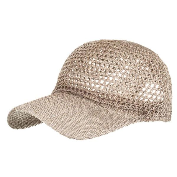 

baseball hat fashionable ladies solid color hollowed-out baseball cap hollow women summer hat 2020 beach adjustable hip hop, Blue;gray