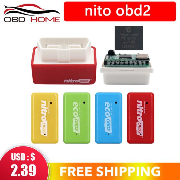 

15% fuel save ecoobd2 for benzine petrol gasoline cars eco obd2 diesel nitroobd2 chip tuning box plug & driver diagnostic tool