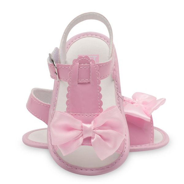 

summer neonatal the first walker shoes bow solid princess slip breathable shoes baby toddler