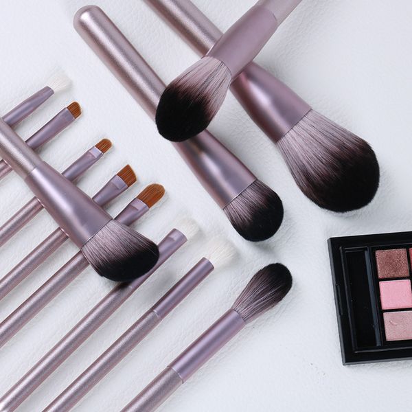 

12pcs face cosmetic brush makeup set brushes professional make up set with eye brow blush lip powder brush makeup kit for woman
