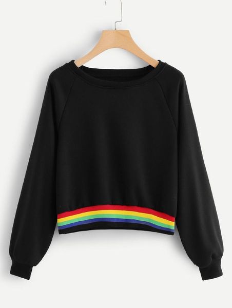 

casual knitted ladies long sleeve o-neck women, Black