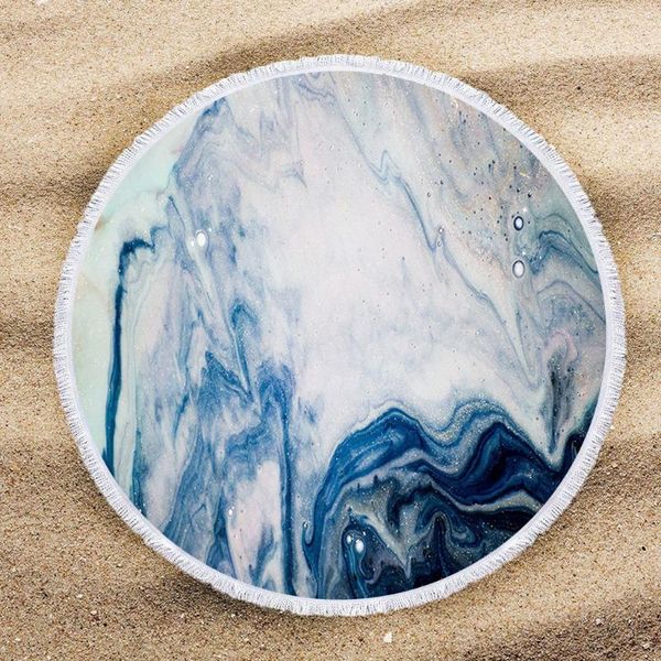 

outdoor pads tie dye round beach towel 2021 toalla playa pool home picnic mat shower towels blanket fashion tiedye serviette plage