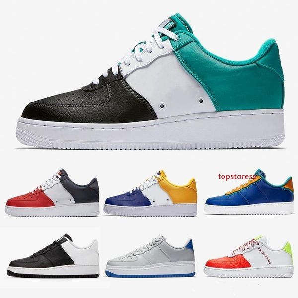 

indigo split skeleton utility black white dunk 1 casual shoes ribbon pack black men women ribbon-pack low cut sports sneakers