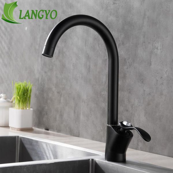 

360 degree rotation spray paint swivel kitchen faucet brass material cozinha torneira deck mounted single hole faucets mixer tap