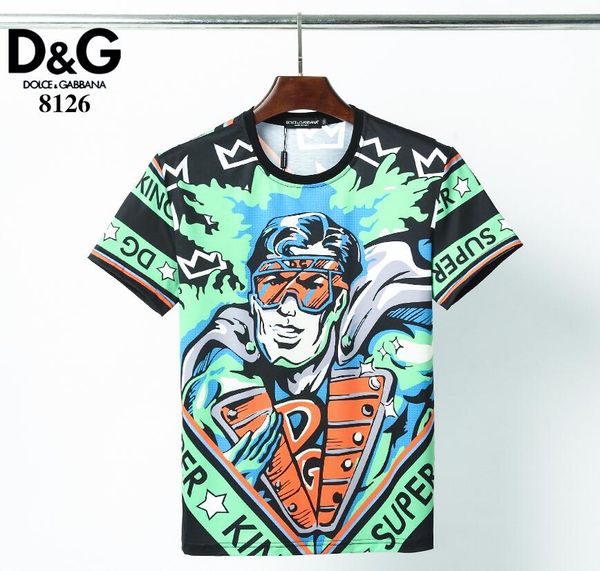 

2020 ss luxury men t-shirt casual o-neck men's t-shirt fashion summer brand short sleeve men's clothing gg1133, White;black