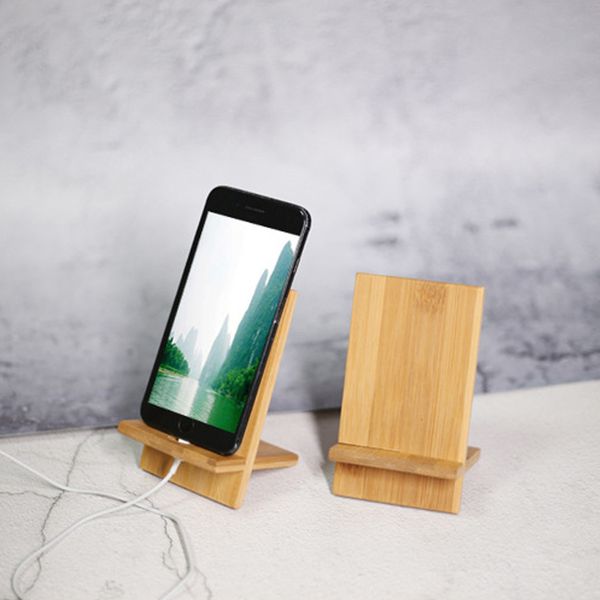 

mobile phone storage holders natural bamboo tablet desk phone holder