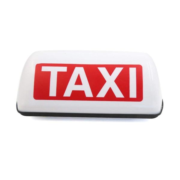 

uxcell yellow led magnet base car auto taxi cab roof lamp indicator light dc 12v