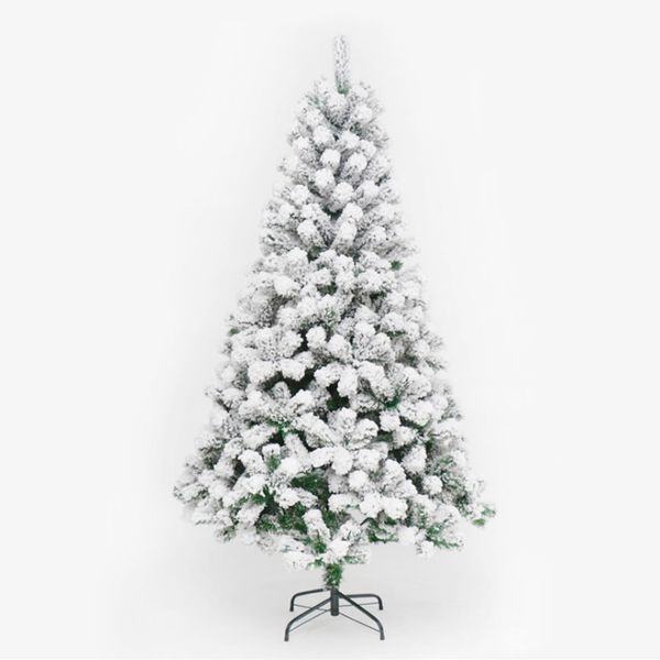 

180cm pvc white snowflake christmas tree party home christmas l decorate tree