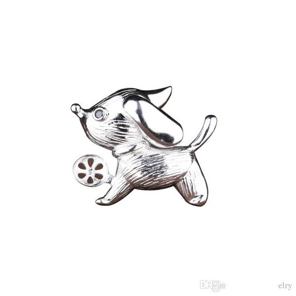 

fine silver 925 sterling silver brooch 8-12mm round bead or pearl semi mount brooch fine jewelry diy stone setting, Gray