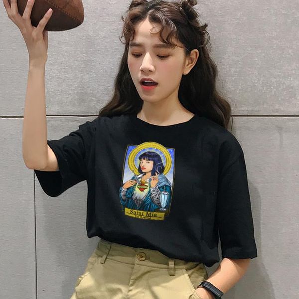 

модельер футболки женские топы женские бестселлеры шаблон печати футболки с коротким рукавом рубашки большой размер женщин wc19, White