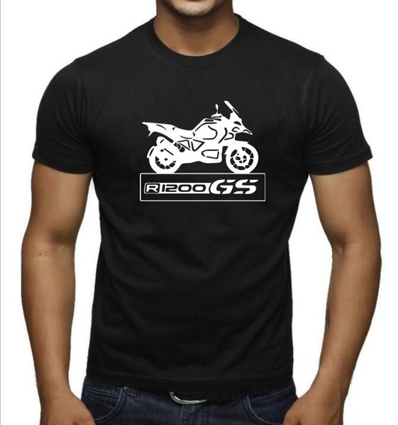 

2020 summer men new fashion men cotton t-shirt r1200 gs enduro tourer gs biker motorrad design t shirt x