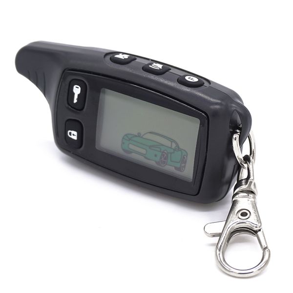 

10pcs tomahawk tw9010 tomahawk 9010 two way car alarm system russian tw 9010 keychain