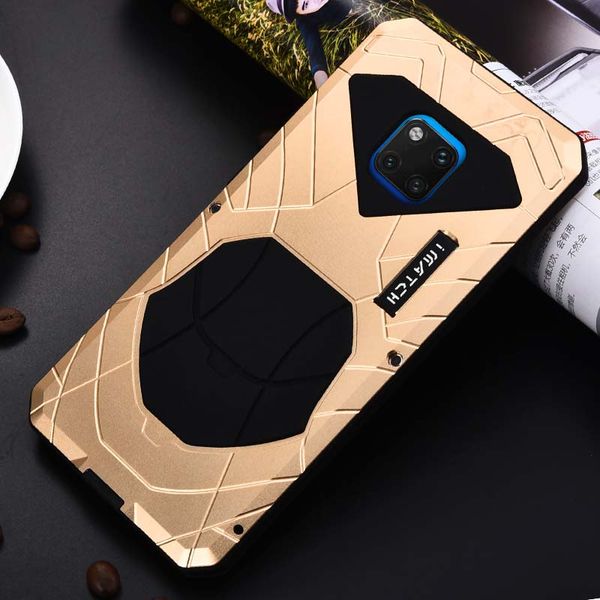 

luxury shockproof army waterproof metal & silicone phone case for huawei mate 20 mate 20x mate 20 pro p20 pro p20 cover