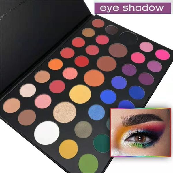 

New co metic jame charle eye hadow palette 39 color matte himmer eye hadow natural long la ting makeup beauty palette