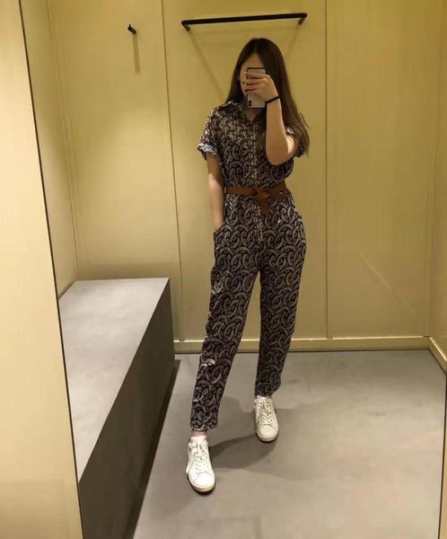 

2019ss fashion prints casual jumpsuits rompers ddxgz3 3.09, Black;white