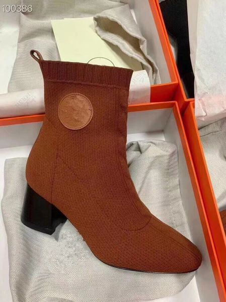 

newh26 fashion women's casual ankle boots martin boots camp low boot in shiny rubber shoe motorcycle genuine leather shoes flats socks, Black