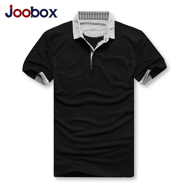 

Joobox Summer Mens Polo Shirt Solid Color Slim Fit Men Cotton Mens Designer Polo Shirts Luxury Mens Polo Shirt