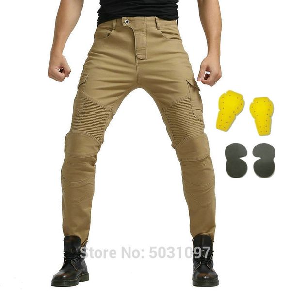 

volero motorcycle riding trousers loose straight khaki jeans moto sports casula locomotive pants knight leisure