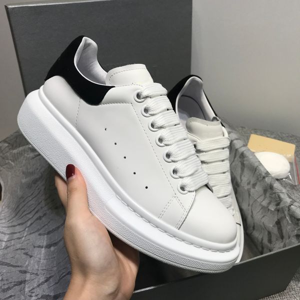 

men women platform leisure shoe fashion luxury designer women shoes leather louisfalt spikes casual shoes designer shoes quality, Black