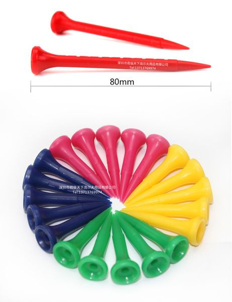 

5 colors 3 sizes golf scale cup ball studs golf plastic ball seat golf grips multi-color bulk 3 size