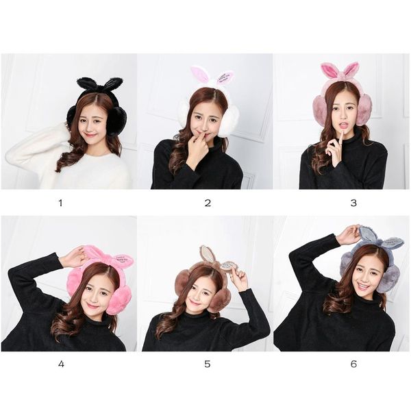 

new elegant fur winter earmuffs for women warm earmuffs ear warmers gifts for girls cover ears, Blue;gray