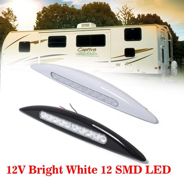 

12v bright white 12 smd led external awning light for caravan rv marine boat