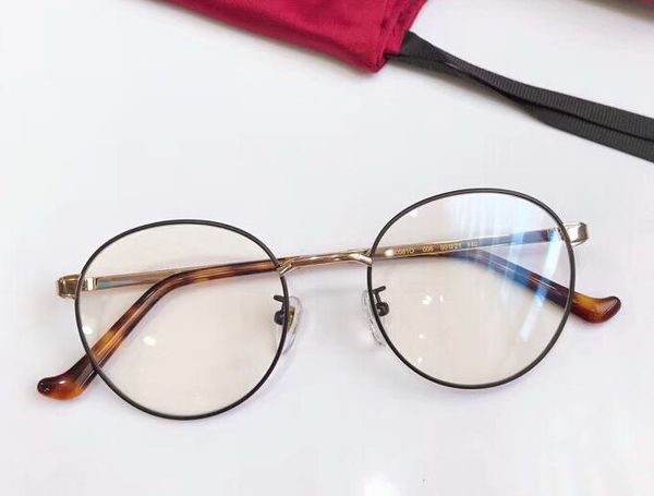 

0581o black gold metal round eyeglasses glasses frames 0581 eyewear sonnenbrille men glasses new wth box, Silver