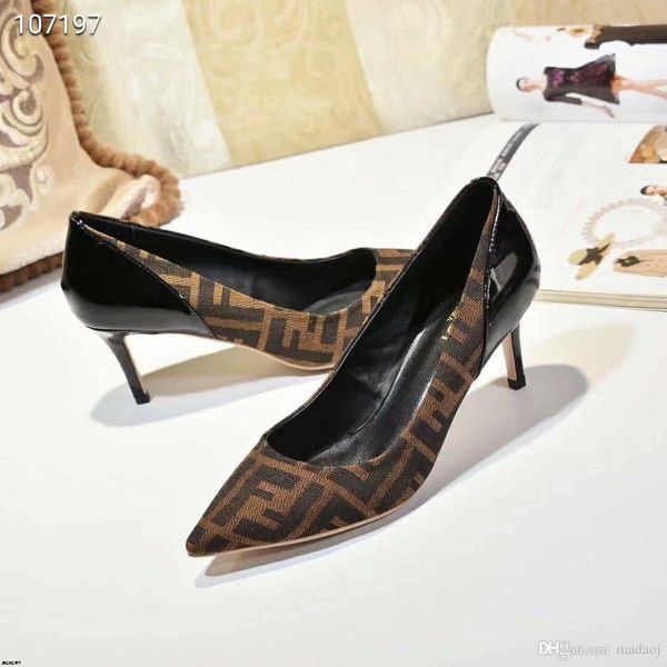 

20wn 2020 насосов ветер указал один сексуальный высокий каблук туфли бант женщины в обувь атласные тонкие туфли пр профессиональный женщины, Black