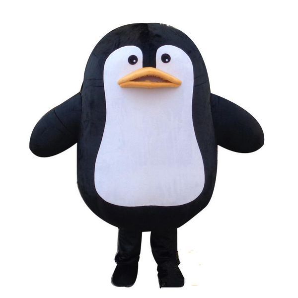 2019 Prese di fabbrica Cute Penguin Mascot Costume Fancy Party Dress Costumi di Halloween Formato adulto spedizione gratuita