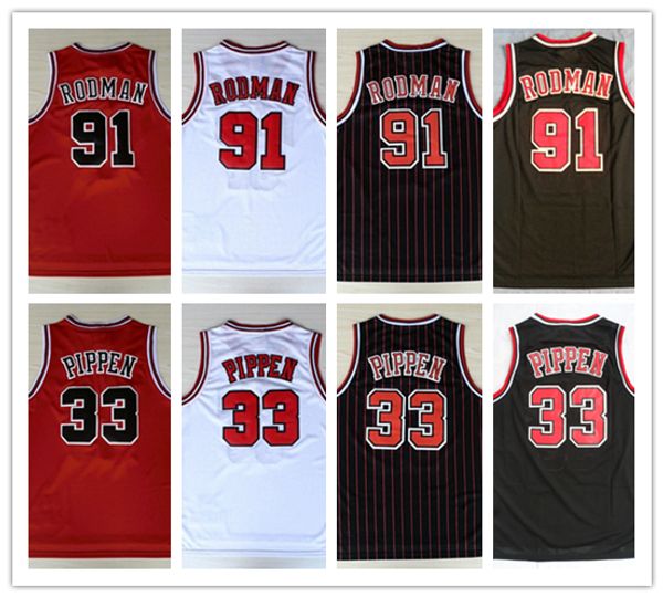 

Ncaa men jer ey 1 derrick ro e breathable port 33 cottie pippen jer ey 91 denni rodman embroidery uture hirt ba ketball jer ey