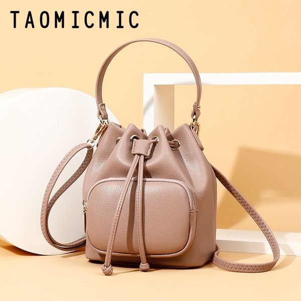 

2020 ladies bag new fashion portable bucket bag shoulder messenger