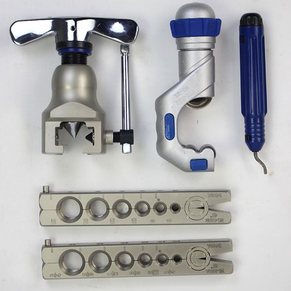 

copper tube flaring cutting tool kit,pipe flaring tool set wk-806ft russia warehouse